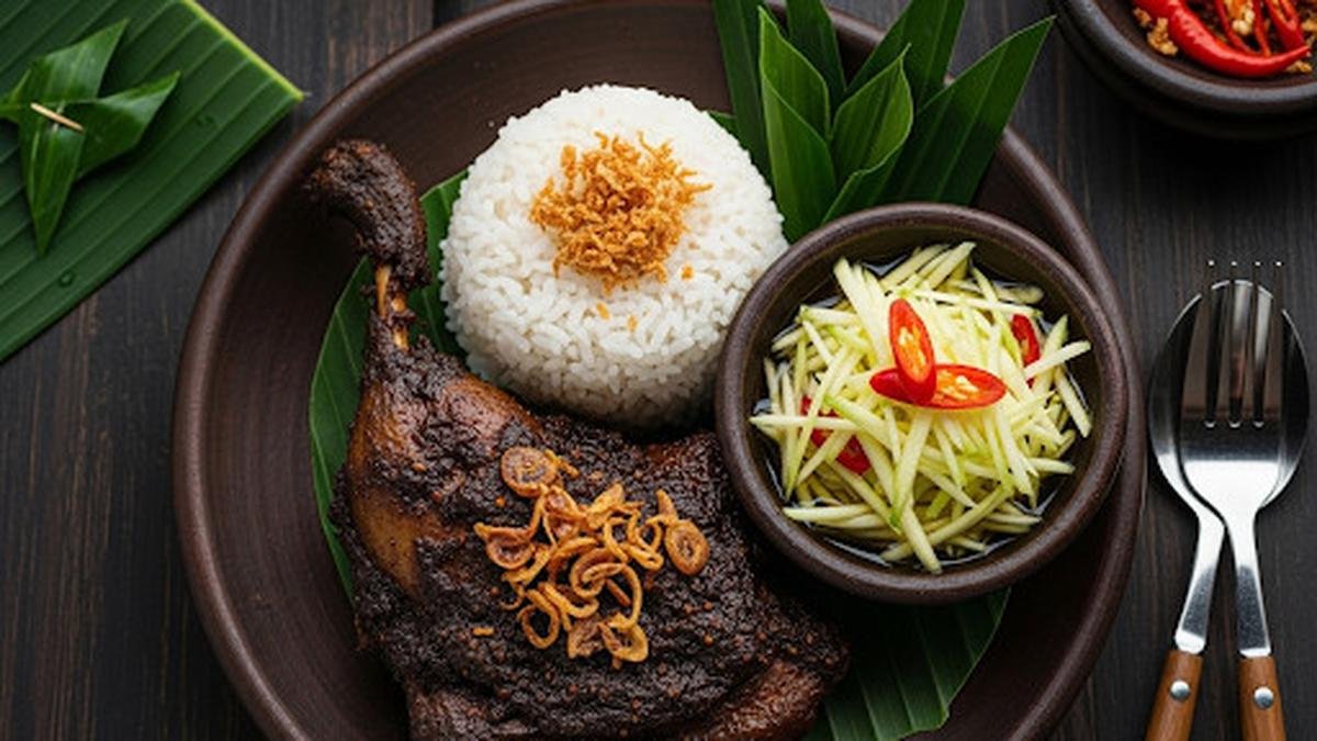 Resep Bebek Caruk, Sajian Bumbu Hitam Madura yang Gurih dan Pedas